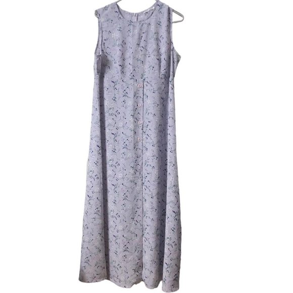 Vintage size large lilac dress - Picture 1 of 4